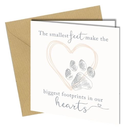 sympathy card for lost pet